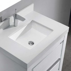 Madeli Vicenza 24"  Vanity For Quartzstone Top and Ceramic Sink  (Vicenza-24)