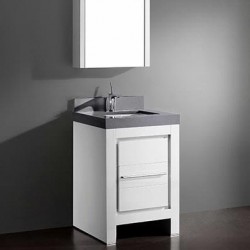 Madeli Vicenza 24"  Vanity For Quartzstone Top and Ceramic Sink  (Vicenza-24)