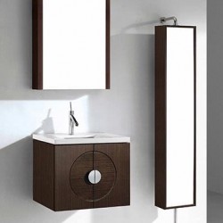 Madeli Palermo 24" Wall Hung Vanity With Quartzstone Top and Ceramic Sink  (Palermo-24)