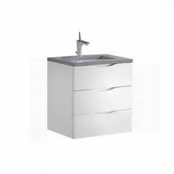 Madeli Bolano 24" Wall Hung Vanity For Quartzstone Top and Ceramic Sink  (Bolano-24)