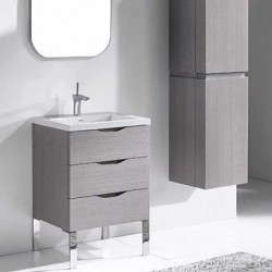Madeli Milano 24" Vanity For Quartzstone Top  (Milano-24)
