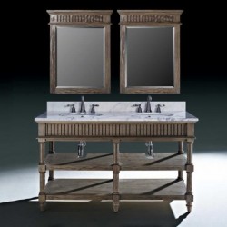 Luxe Bath Works Toscano 60" Vanity B7037BV60-OI36/BLVT-7037-60S43
