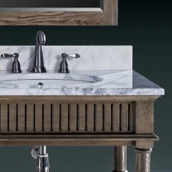 Luxe Bath Works Toscano 60" Vanity B7037BV60-OI36/BLVT-7037-60S43