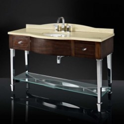 Luxe Bath Works Santa Cruz 60" Vanity B2666BV60-C247/BLVT-2666-60S74