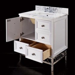 Luxe Bath Works Raines 30" Vanity B7036BV30-PT59/BLVT-7036-30S43