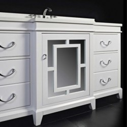 Luxe Bath Works Wallingford 66" Vanity B7031BV66-PT59/BLVT-7031-66S79
