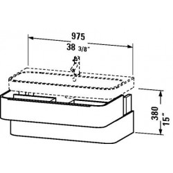 Duravit Happy D.2 Vanity Unit Wall-Mounted H2 6366