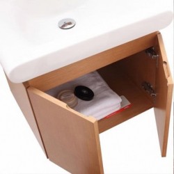 Elle 24" Wall-Hung Vanity & Sink Set - ELLE-VS24-PW