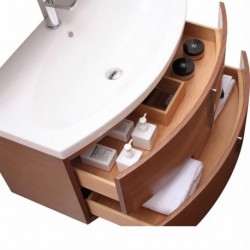 Siena 36" Wall-Hung Vanity & Sink Set - SIENA-VS36-CH