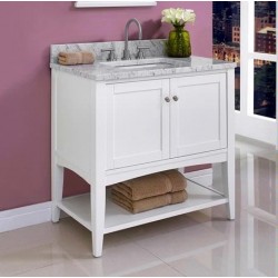 Shaker Americana 36" Open Shelf Vanity 1512-VH36/1513-VH36