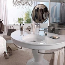 Ypsilon Vanity 47.25" Dressing Table Sink