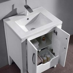Madeli Caserta 24" Vanity For Ceramic Basin  (Caserta-24)