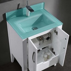 Madeli Caserta 24" Vanity For Glass Top (Caserta-24)