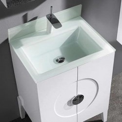 Madeli Genova 24" Vanity For Glass Top (Genova-24)