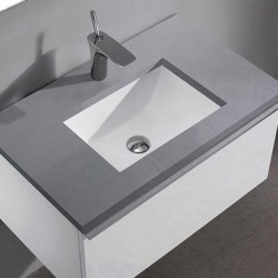 Madeli Venasca 30" Wall Hung Vanity For Quartzstone Top and Ceramic Sink  (Venasca-30)