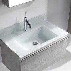 Madeli Venasca 30" Wall Hung Vanity For Glass Top (Venasca-30)