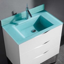 Madeli Venasca 30" Wall Hung Vanity For Glass Top (Venasca-30)