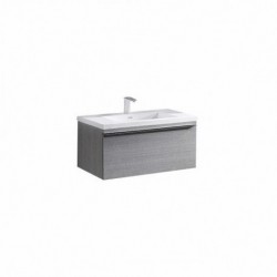 Madeli Venasca 36" Wall Hung Vanity For X-Stone Countertop/Basin  (Venasca-36)