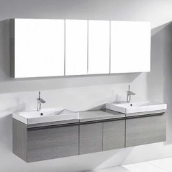 Madeli Venasca 72" Vanity For Ceramic Sink  (Venasca-72)