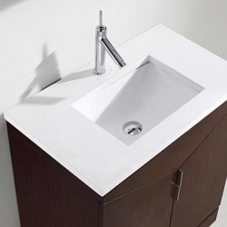 Madeli Savona 30" Vanity For Quartzstone Top with Ceramic Sink  (Savona-30)