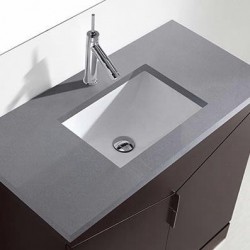 Madeli Savona 36" Vanity For Quartzstone Top with Ceramic Sink  (Savona-36)