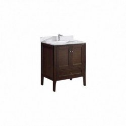 Madeli Torino 30" Vanity For Quartzstone Top  (Torino-30)