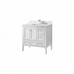 Madeli Torino 36" Vanity For Quartzstone Top  (Torino-36)