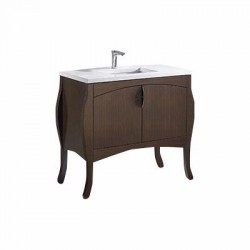 Madeli Sorrento 39" Vanity For Quartzstone Top with Ceramic Sink  (Sorrento-39)
