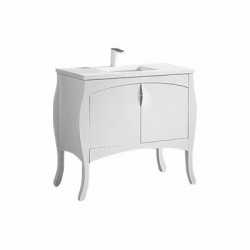 Madeli Sorrento 39" Vanity For Quartzstone Top with Ceramic Sink  (Sorrento-39)