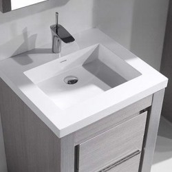 Madeli Vicenza 24" Vanity For X-Stone Countertop/Basin  (Vicenza-24)