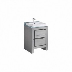 Madeli Vicenza 24" Vanity For Glass Top and Ceramic Basin (Vicenza-24)
