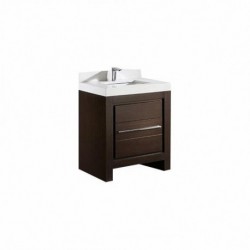 Madeli Vicenza 30" Vanity For Quartzstone Top and Ceramic Sink  (Vicenza-30)