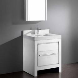 Madeli Vicenza 30" Vanity For Quartzstone Top and Ceramic Sink  (Vicenza-30)