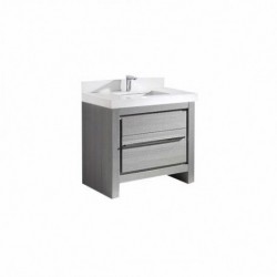 Madeli Vicenza 36" Vanity For Quartzstone Top and Ceramic Sink  (Vicenza-36)