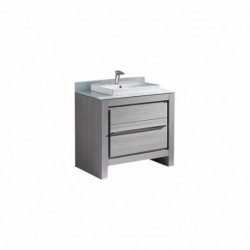 Madeli Vicenza 36" Vanity For Glass Top and Ceramic Basin (Vicenza-36)