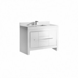 Madeli Vicenza 48" Vanity For Quartzstone Top and Ceramic Sink  (Vicenza-48)