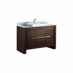 Madeli Vicenza 48" Vanity For Glass Top and Ceramic Basin  (Vicenza-48)