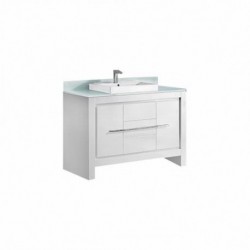 Madeli Vicenza 48" Vanity For Glass Top and Ceramic Basin  (Vicenza-48)