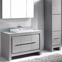Madeli Vicenza 48" Vanity For Glass Top and Ceramic Basin  (Vicenza-48)