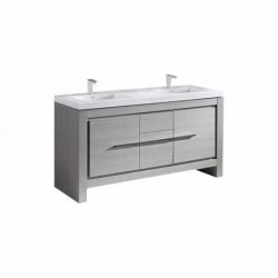 Madeli Vicenza 60" Vanity For X-Stone Countertop/Basin  (Vicenza-60)