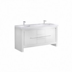 Madeli Vicenza 60" Vanity For X-Stone Countertop/Basin  (Vicenza-60)