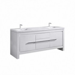 Madeli Vicenza 72" Vanity For X-Stone Countertop/Basin  (Vicenza-72)