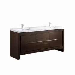 Madeli Vicenza 72" Vanity For X-Stone Countertop/Basin  (Vicenza-72)