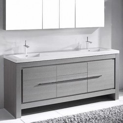 Madeli Vicenza 72" Vanity For X-Stone Countertop/Basin  (Vicenza-72)