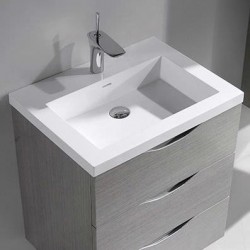 Madeli Bolano 24" Wall Hung Vanity For X-Stone Countertop/Basin  (Bolano-24)