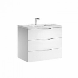 Madeli Bolano 30" Wall Hung Vanity For Quartzstone Top and Ceramic Sink  (Bolano-30)