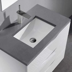 Madeli Bolano 30" Wall Hung Vanity For Quartzstone Top and Ceramic Sink  (Bolano-30)