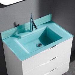 Madeli Bolano 30" Wall Hung Vanity For Glass Top (Bolano-30)