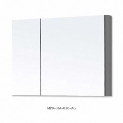 Madeli Bolano 36" Wall Hung Vanity For Quartzstone Top and Ceramic Sink  (Bolano-36)