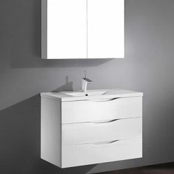 Madeli Bolano 36" Wall Hung Vanity For Ceramic Basin  (Bolano-36)